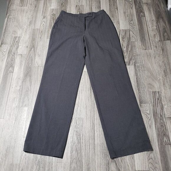 Haggar Pants - (3/$27) Haggar Pin Stripe Grey Dress Pants Size 6‎